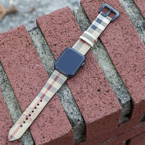 apple watch series 6 burberry band|Burberry watch band sold separately.